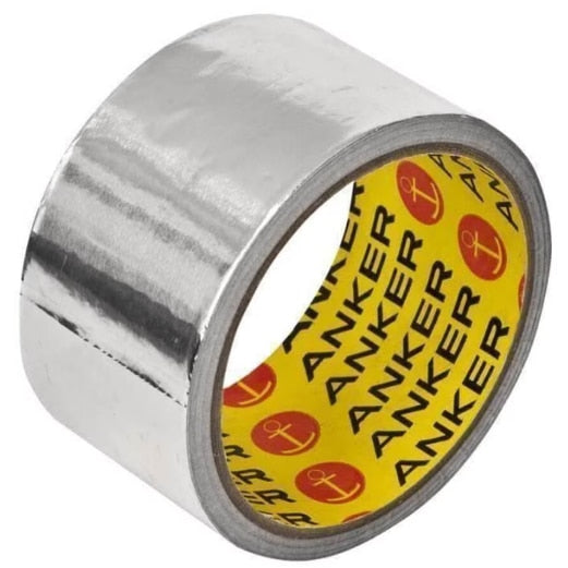 Banda adeziva Hozro, Rezistenta UV, Impermeabila, 10 m,Pentru Izolatii si Reparatii, Rezistenta la Umiditate si Temperatura, Uz General, Argintiu BESTSELLS