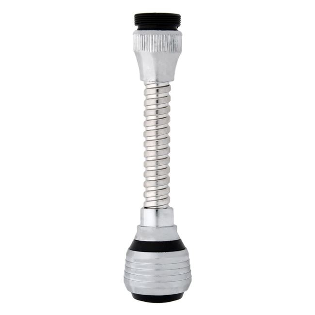 🚰 Cap de Robinet Universal și Flexibil HOZRO TurboFlex – Rotire 360°, Lungime 15 cm, Inox Premium HOZRO