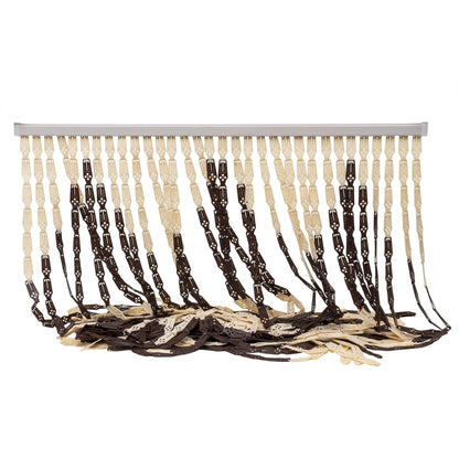 Perdea Muste/Tantari/Insecte Hozro, Plastic, PVC, cu Bara Perdea Usa Impotriva Insectelor - Inele din Plastic, 90X200 CM BESTSELLS