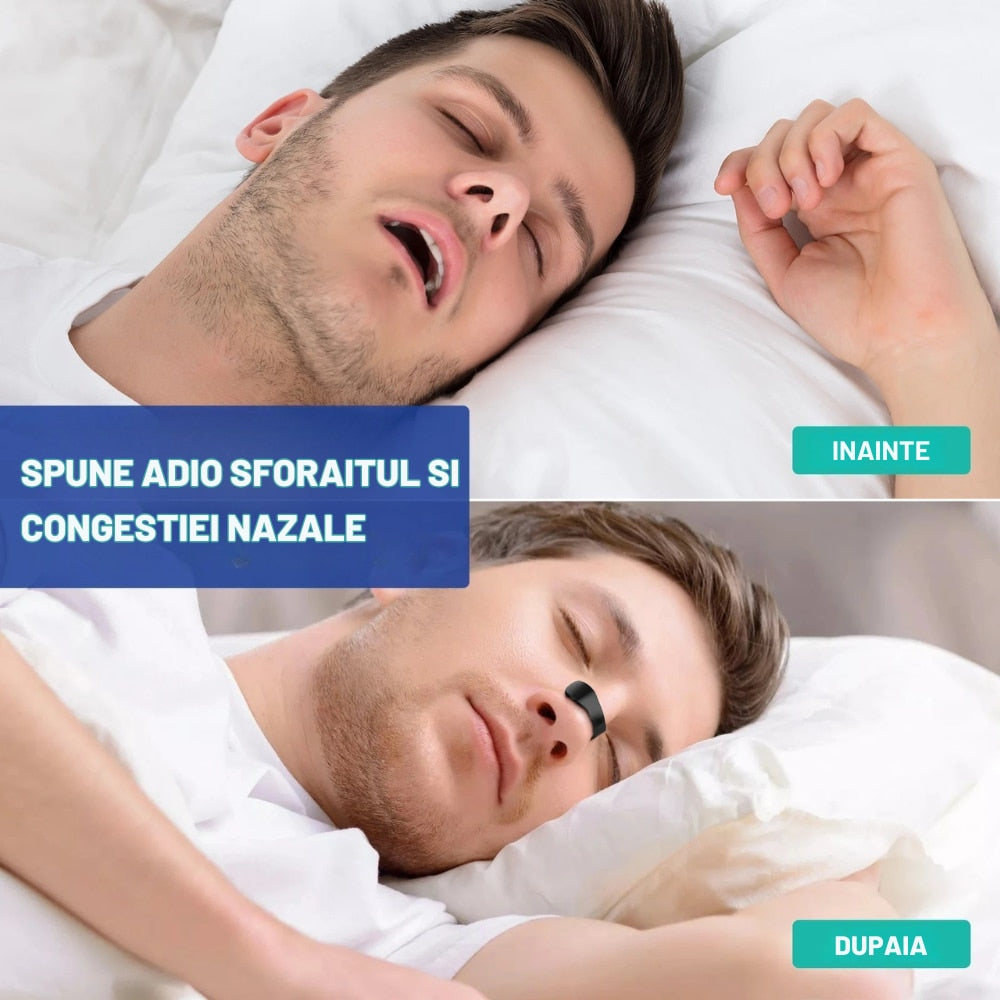 Benzi nazale magnetice reutilizabile Hozro, anti-sforait, set 15 perechi (30 bucati), pentru confort si respiratie usoara zi si noapte, adeziv puternic HOZRO