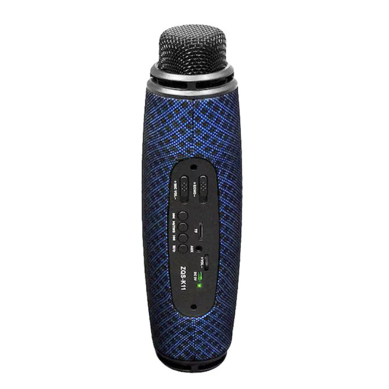 Microfon Karaoke HOZRO, Cu Bluetooth, Model ZQS-K11 – Boxa Inclusa, 10W, FM, TF si AUX HOZRO