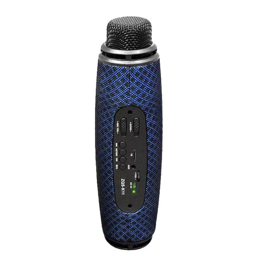 Microfon Karaoke HOZRO, Cu Bluetooth, Model ZQS-K11 – Boxa Inclusa, 10W, FM, TF si AUX HOZRO