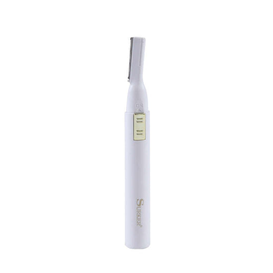 Trimmer electric pentru femei HOZRO Surker SK-005, alimentare baterie AAA, accesorii incluse, Alb BESTSELLS