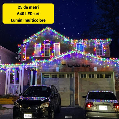 🌟 Transformă-ți Casa într-o Poveste de Iarnă! Instalație Premium de Crăciun Hozro – Tip Țurțuri Curgători BESTSELLS