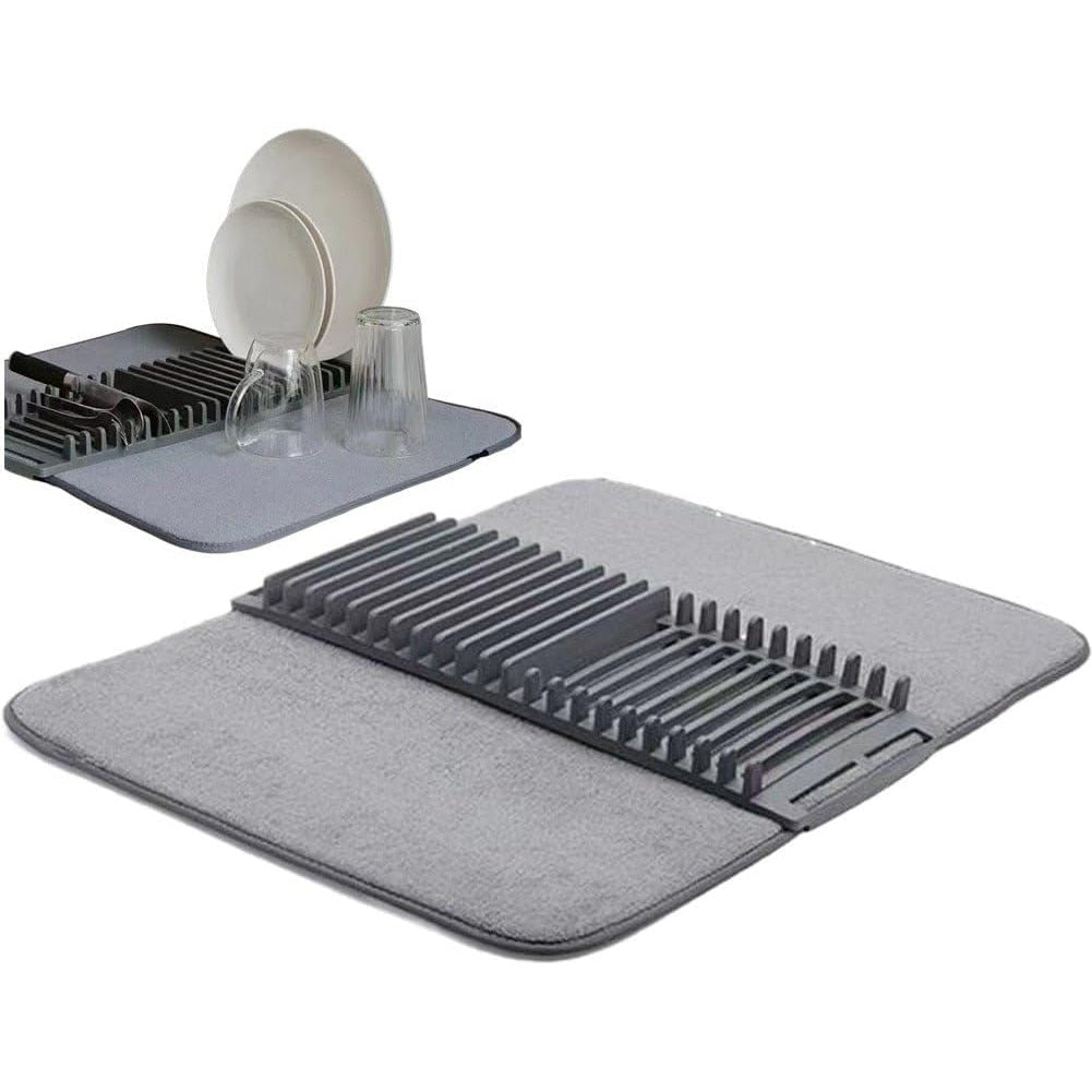 Scurgator vase HOZRO cu covoras din microfibra super-absorbant, pliabil, cu tava detasabila BESTSELLS
