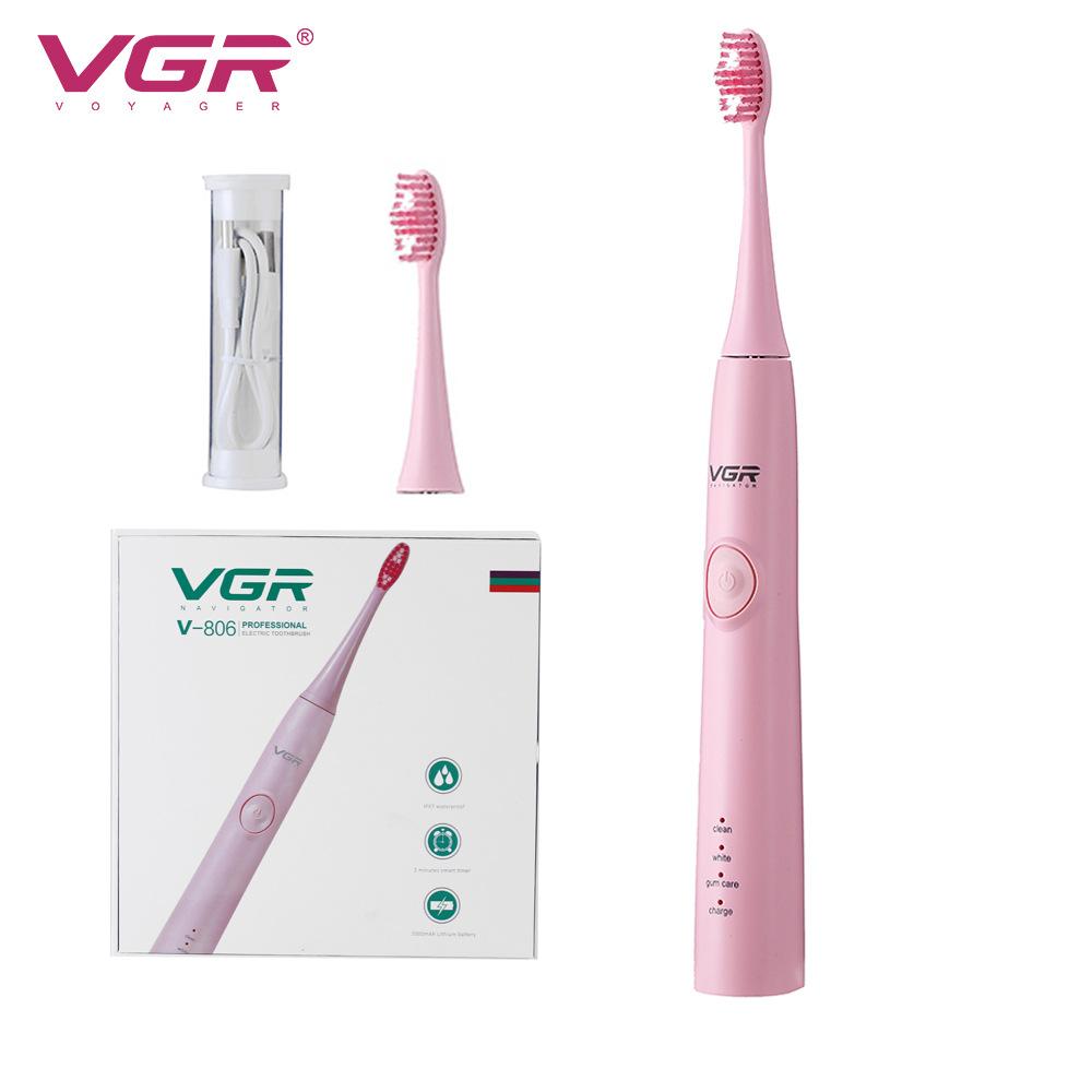 🌸 Periuță de Dinți Electrică Profesională HOZRO V-806, Roz – Zâmbet Strălucitor și Îngrijire Premium, timp de 30 de zile cu o singură încărcare! HOZRO