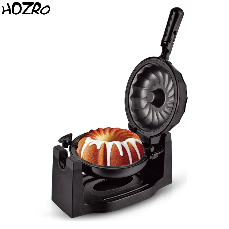 Aparat Electric Profesional HOZRO, pentru Prăjituri, Brioșe și Deserturi – Design Compact, Ușor de Folosit, Rezistent și Elegant, Culoare Neagră – Ideal pentru Bucătării Moderne și Preparare Rapidă a Gustărilor Dulci HOZRO