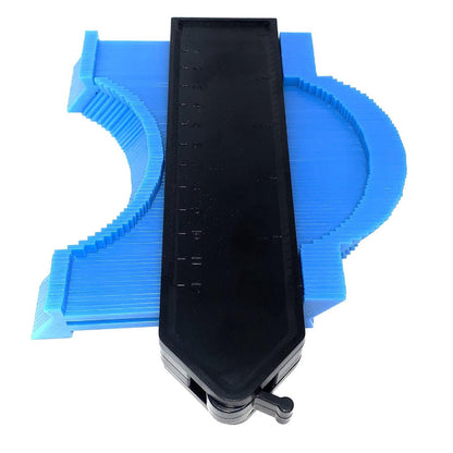 Sablon Multifuncțional HOZRO – Taiere, Măsurare și Conturare cu Riglă, 12 cm, Instrument Profesional pentru Proiecte DIY, Tâmplărie, Montaj și Gresie HOZRO