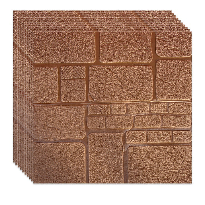 Tapet 3D autoadeziv, Model imitatie caramida, design modern, foarte usor de montat, TG-003 HOZRO