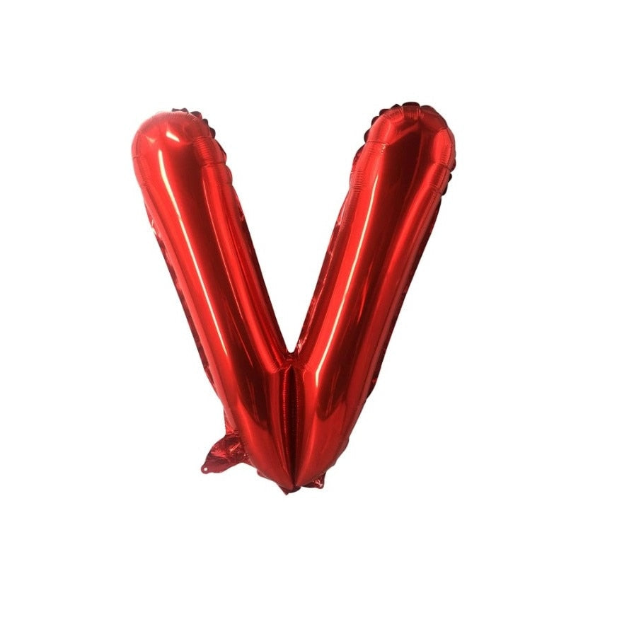 Balon folie HOZRO, in forma de litera V , 40 cm BESTSELLS