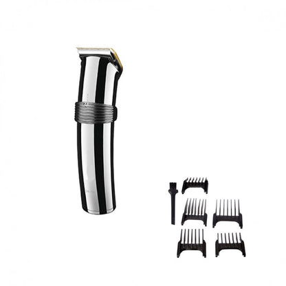 Masina de tuns HOZRO profesionala cu acumulator, 4 piepteni de 8, 12, 16, 20mm, argintiu BESTSELLS