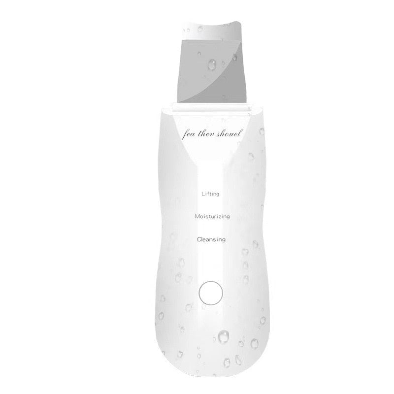Exfoliant Hozro ultrasonic electric pentru curatarea profunda a pielii, instrument de frumusete, eliminare puncte negre, curatare pori, lifting ten, skin scrubber, peeling HOZRO