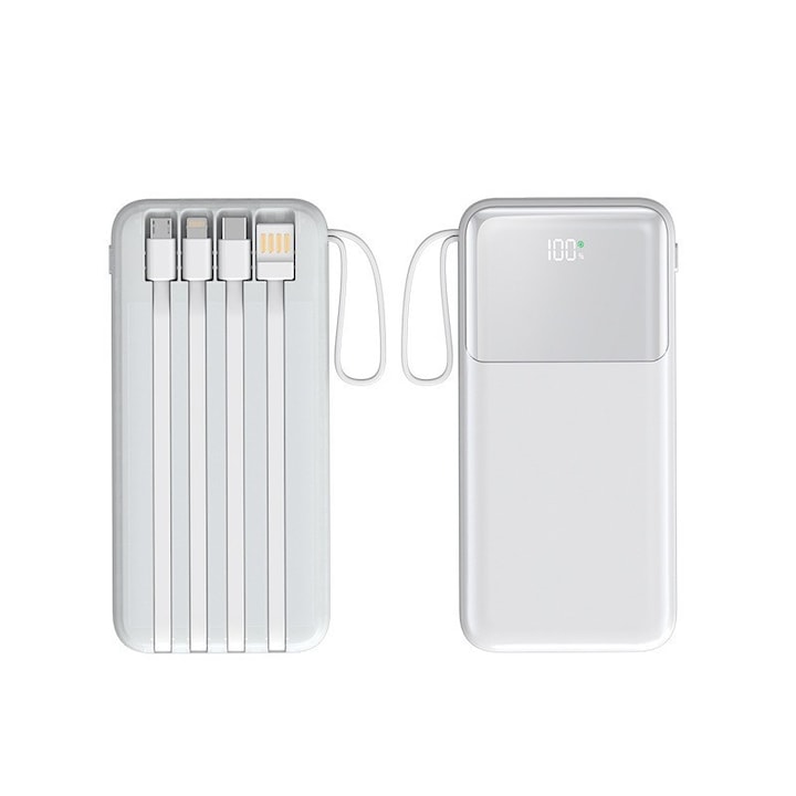 🔋 Baterie Externă Hozro 10.000 mAh – Energie Ultra-Rapidă, Oriunde Te Afli! HOZRO