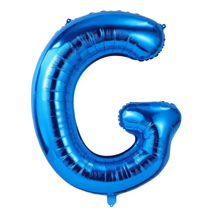 Balon folie HOZRO, diverse culori, in forma de litera G, 40 cm BESTSELLS