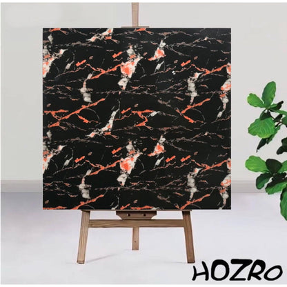 Set placi Hozro, Tapet imitatie Marmura decorativa autoadezive, pentru pereti, model abstract, 60x60 cm, 250-25, grosime 2mm BESTSELLS