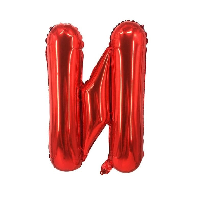 Balon folie HOZRO, gold, in forma de litera N, 40 cm BESTSELLS