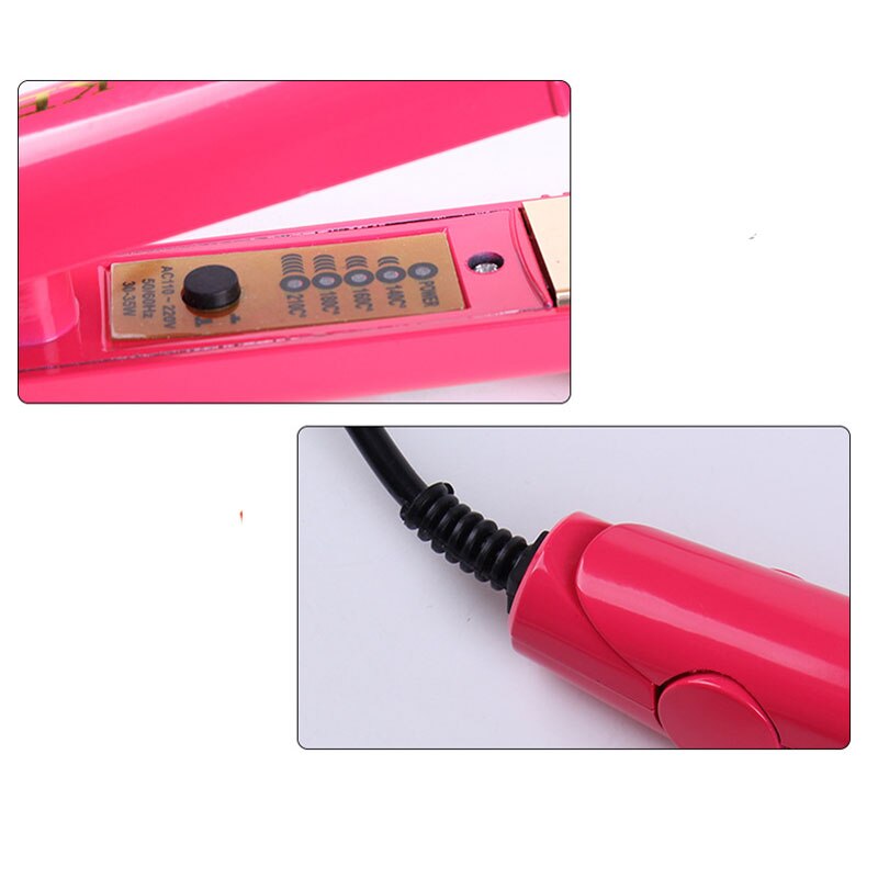 Placa de par HOZRO®, functie 2 in 1, pentru ondulare si indreptare, incalzire rapida, temperatura maxima 200°C, invelis ceramic, 4 temperaturi, buton ON/OFF, usor de utilizat BESTSELLS