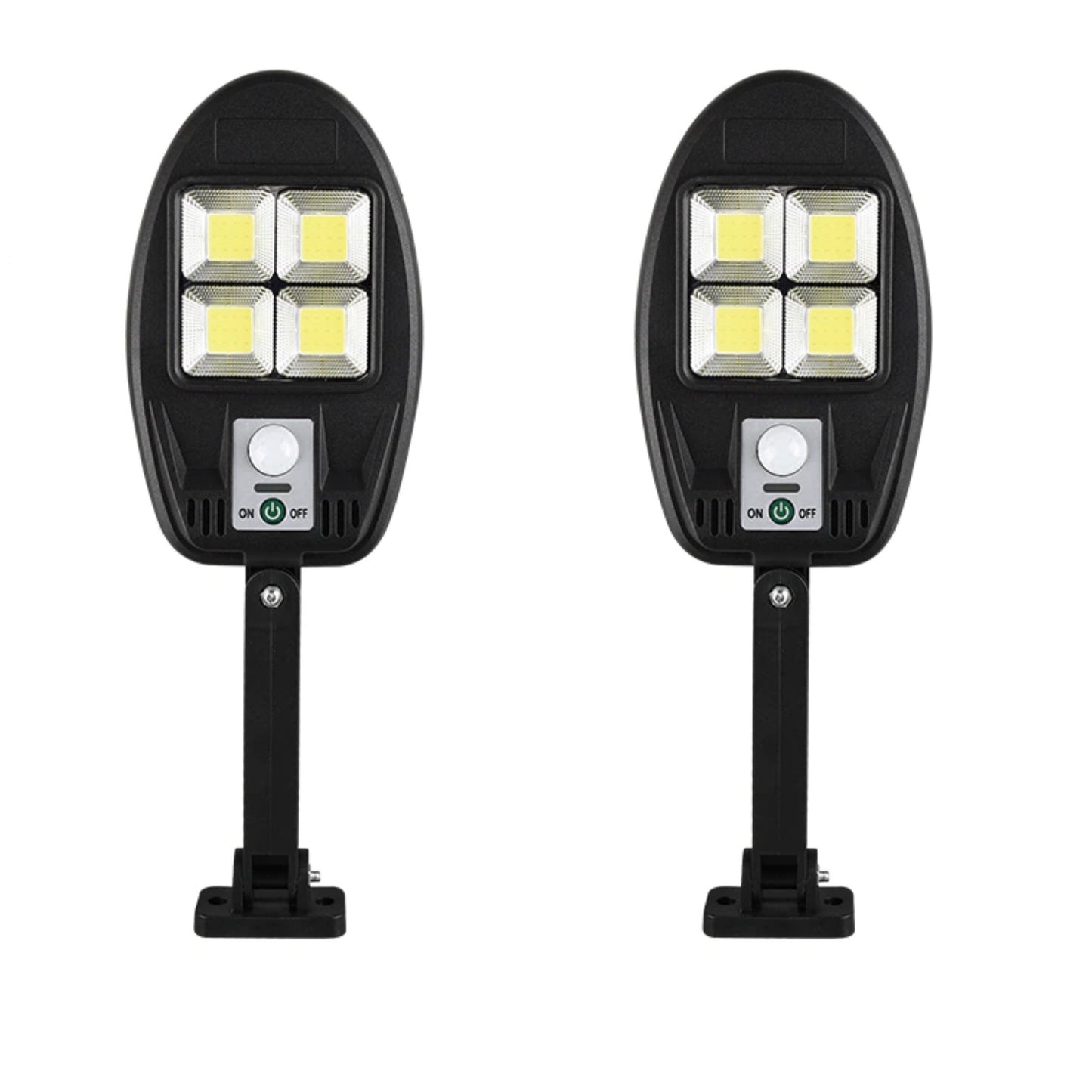 Napelemes lámpa, 3 üzemmód, ON/OFF gomb CL182-6, HOZRO, – LAMPA-JX-256 modell, ultra fényes SMD, hideg fehér fény, mozgásérzékelő, vízálló