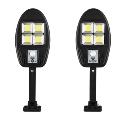 Napelemes lámpa, 3 üzemmód, ON/OFF gomb CL182-6, HOZRO, – LAMPA-JX-256 modell, ultra fényes SMD, hideg fehér fény, mozgásérzékelő, vízálló