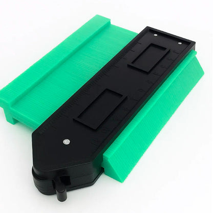 Sablon Multifuncțional HOZRO – Taiere, Măsurare și Conturare cu Riglă, 12 cm, Instrument Profesional pentru Proiecte DIY, Tâmplărie, Montaj și Gresie HOZRO