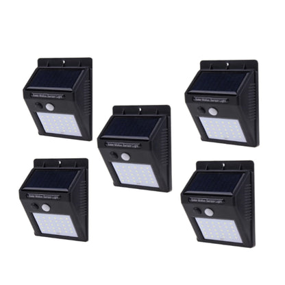 Lampă Solară HOZRO, 30 LEDURI, Senzor de Mișcare, Protecție IP65, Rezistentă la Apă și Intemperii – Iluminat Exterior Eficient pentru Curte, Grădină, Terasă sau Aleii HOZRO
