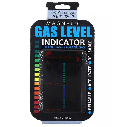 Indicator magnetic al nivelului de gaz rezervor butan GPL, Hozro®, negru, 10x6 cm HOZRO