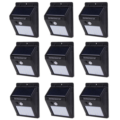Lampă Solară HOZRO, 30 LEDURI, Senzor de Mișcare, Protecție IP65, Rezistentă la Apă și Intemperii – Iluminat Exterior Eficient pentru Curte, Grădină, Terasă sau Aleii HOZRO