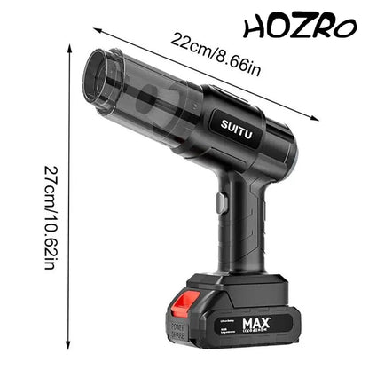 Aspirator si Suflanta de Aer Portabila 6-in-1 pentru masina, casa, birou si animale de companie, cu baterie detasabila si reincarcabila Prime Heim