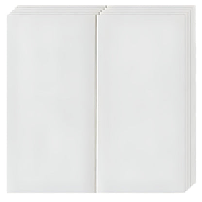 Tapet 3D autoadeziv HOZRO, Model Placa Dubla, perete/tavan, waterproof, usor de montat, design modern, 70x70 cm, albTAPET 14 HOZRO