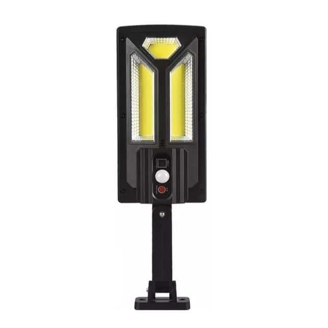 Lampă Solară LED HOZRO, 72W, Model SL-102COB, cu Senzor de Mișcare – Montare pe Perete, Design Dreptunghiular, Iluminat Exterior Puternic și Eficient HOZRO
