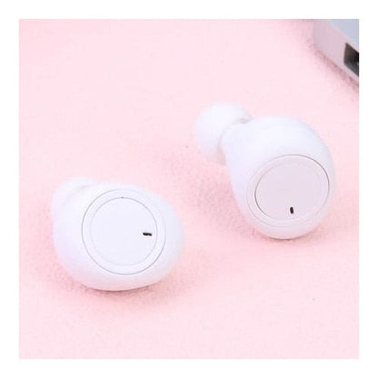 🎧 Căști Bluetooth TWS Wireless Hozro – Libertate Fără Fir și Sunet Puternic HD, TWS-02 Alb HOZRO