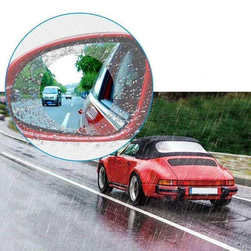 🚗 Vizibilitate perfectă pe orice vreme! Set 2 Folii Protectoare Hidrofobe Hozro pentru Oglinzi – Anti-Aburire, Anti-Ploaie, Anti-Zgârieturi HOZRO