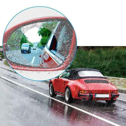 🚗 Vizibilitate perfectă pe orice vreme! Set 2 Folii Protectoare Hidrofobe Hozro pentru Oglinzi – Anti-Aburire, Anti-Ploaie, Anti-Zgârieturi HOZRO