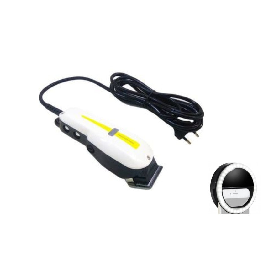 Mașină Profesională de Tuns Hozro – Putere 10W, Lame din Oțel Inoxidabil și 4 Piepteni Distanțieri HOZRO