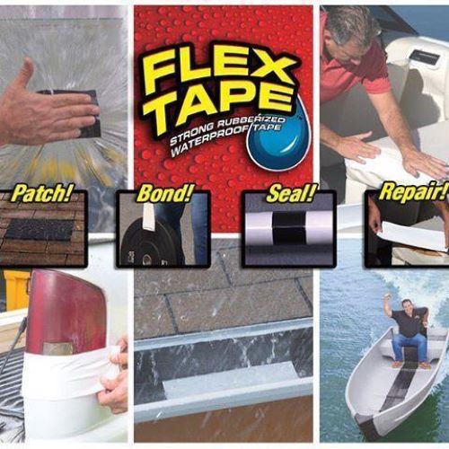 Banda Super Adeziva HOZRO, Flex Tape Mare, Rezistenta si Impermeabila pentru Reparatii Multiple, Utilizare Universala BESTSELLS