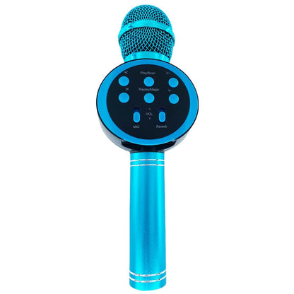 Microfon karaoke Disco V-11 Hozro, fara fir, cu Radio si Recorder, wireless sistem, profesional cu boxe si Bluetooth 4.1 HOZRO