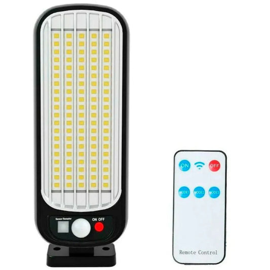Lampă Solară HOZRO, Model GL-84069, 100 LED – Iluminat Exterior Puternic, Rezistent la Intemperii, Cu Senzor de Mișcare și Încărcare Solară HOZRO