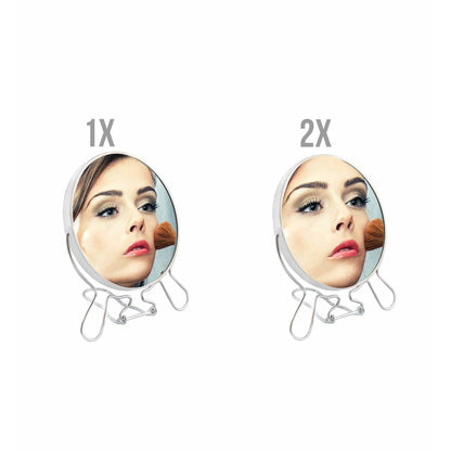 Oglindă Cosmetică Premium Hozro – Precizie și Eleganță în Gri Modern HOZRO