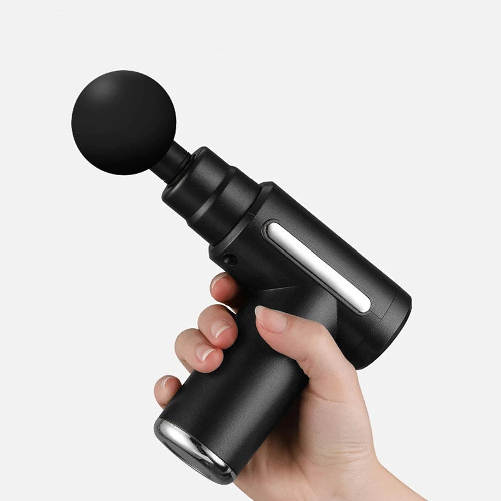 💆‍♂️ Pistol de Masaj Profesional Hozro – Scapă Instant de Dureri Musculare și Rigiditate, 6 Viteze HOZRO