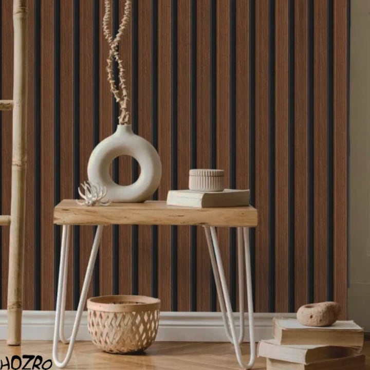 Tapet autocolant HOZRO, cu efect de fante, dimensiune 58×300 cm – material decorativ flexibil pentru amenajări contemporane și transformări fără efort, Model 601-20 HOZRO