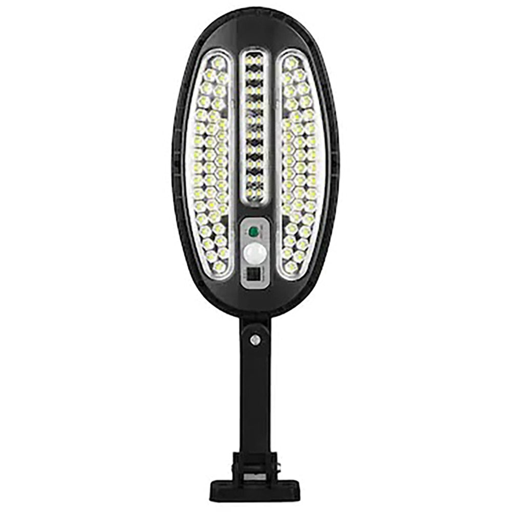 Lampa Solara HOZRO, Model HB-8288A/B, cu LED-uri Puternice, Senzor de Miscare si Lumina Automata, Impermeabila, Economie de Energie, Ideala pentru Exterior – Curte, Gradina, Garaj sau Terasa HOZRO