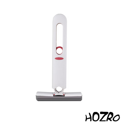 Mop Mini Portabil HOZRO, Tip Squeeze – Perie de Curățare Multifuncțională cu Burete Aborbant, Ușor de Folosit pentru Birou, Baie, Mașină, Geamuri și Diverse Suprafețe HOZRO
