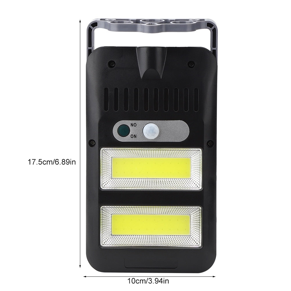 🔦 Lampă Solară Multifuncțională HOZRO JX-226, cu LED-uri COB Ultra-Luminoase HOZRO