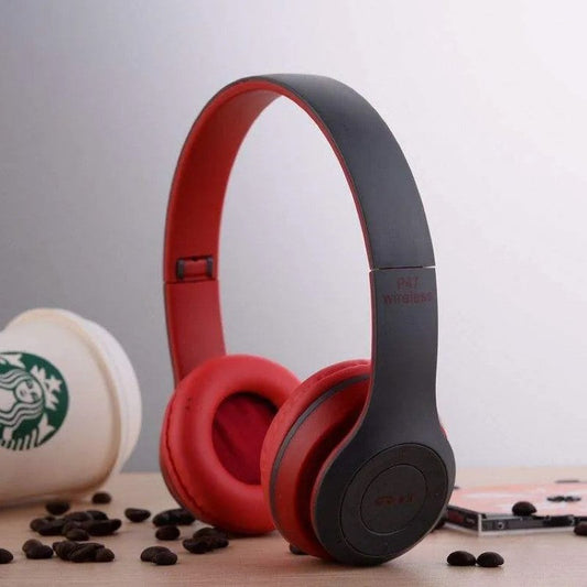 Căști Audio P47 Wireless Bluetooth, Red BESTSELLS