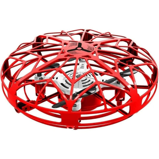 Mini dronă UFO Red cu lumină LED și control prin gesturi – Distracție și tehnologie în palmă BESTSELLS