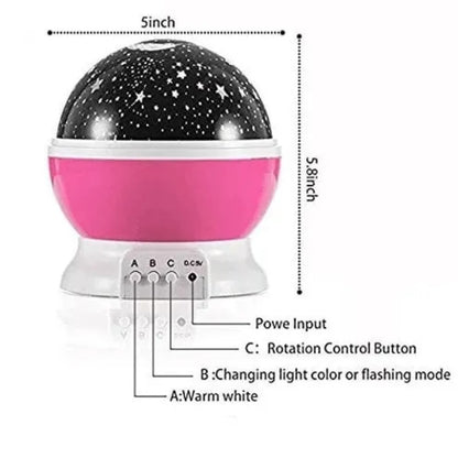 Lampa de veghe Star Master, Roz BESTSELLS