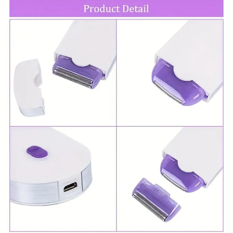 Epilator Reîncărcabil cu Lumină – Tehnologie Sensa-Light pentru o Epilare Eficientă și Confortabilă BESTSELLS