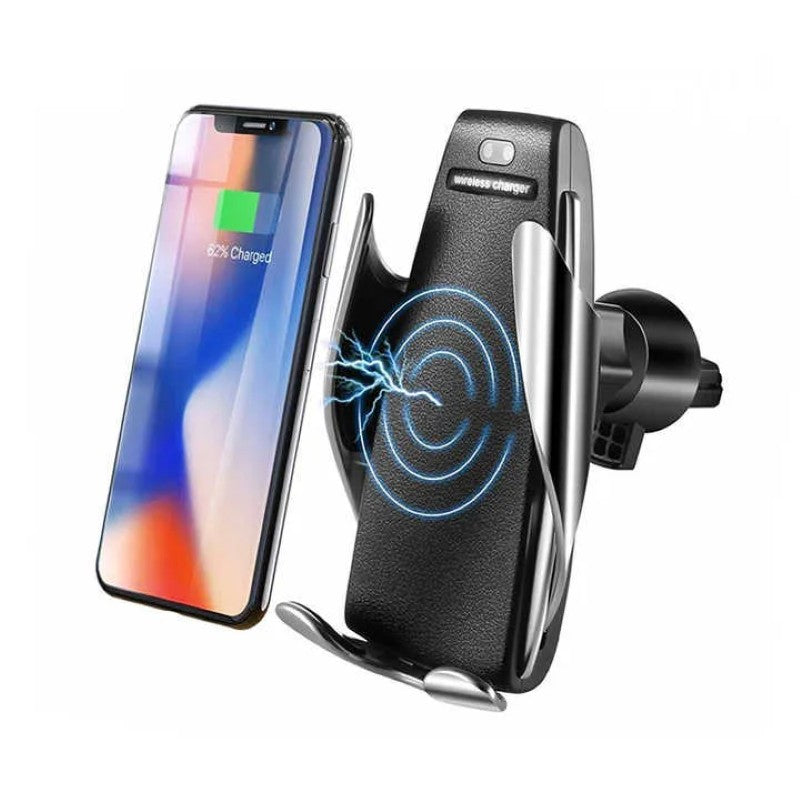 Suport Încărcător Wireless Auto S5 – 10W, Senzor Inteligent, Full Automatic, Gri BESTSELLS