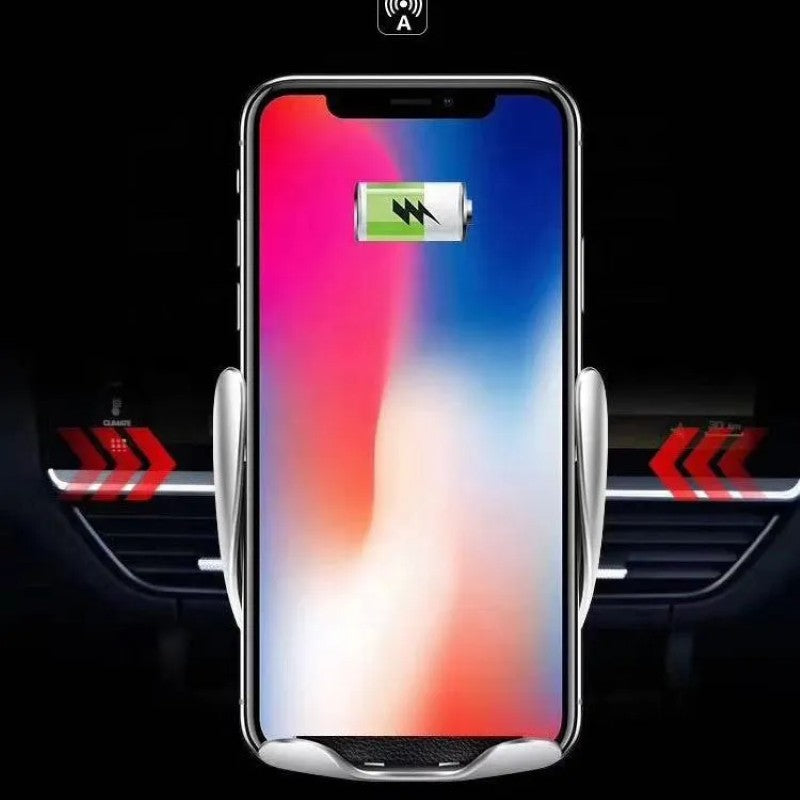 Suport Încărcător Wireless Auto S5 – 10W, Senzor Inteligent, Full Automatic, Gri BESTSELLS