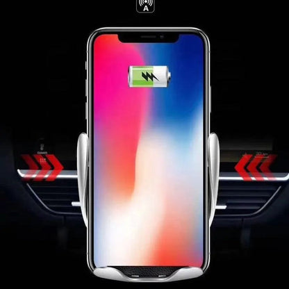Suport Încărcător Wireless Auto S5 – 10W, Senzor Inteligent, Full Automatic, Gri BESTSELLS